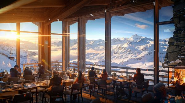 Découvrez le meilleur restaurant d'altitude à Val Thorens