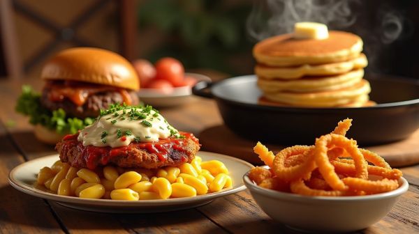 Le meilleur du comfort food américain : recettes envoûtantes