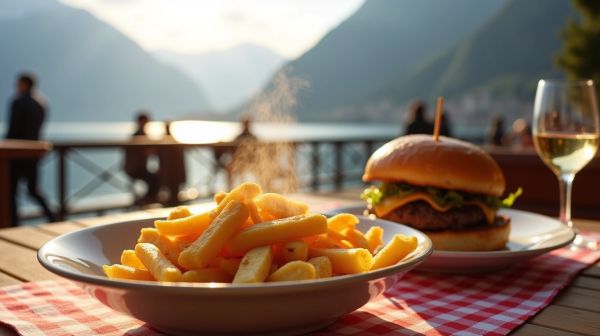 Poutine ou burger : varier les repas à commander à Annecy